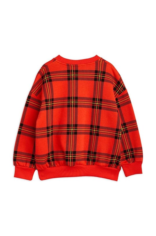 Mini Rodini bluza bawełniana dziecięca 2312010642 czerwony SS23