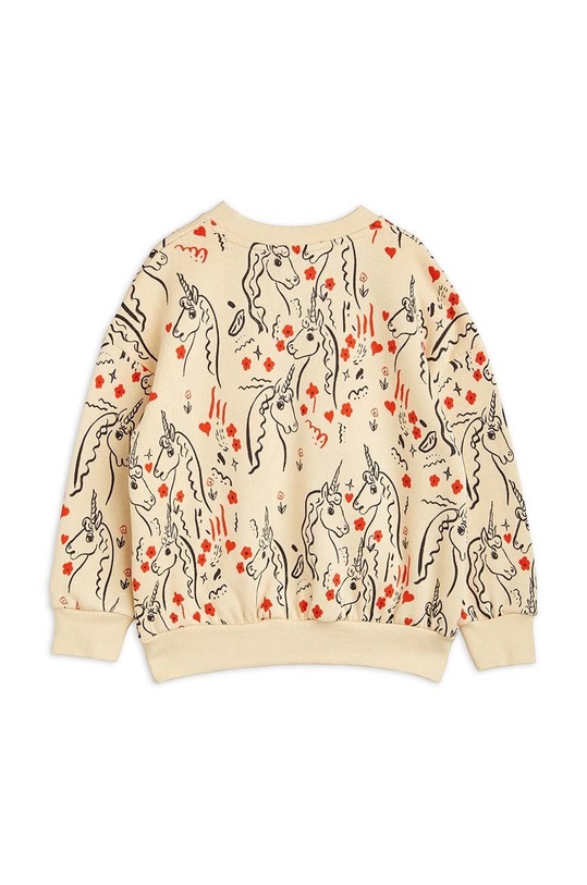 Mini Rodini bluza bawełniana dziecięca 2312010923 beżowy SS23