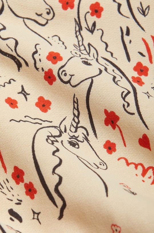 Chłopiec Mini Rodini bluza bawełniana dziecięca 2312010923 beżowy