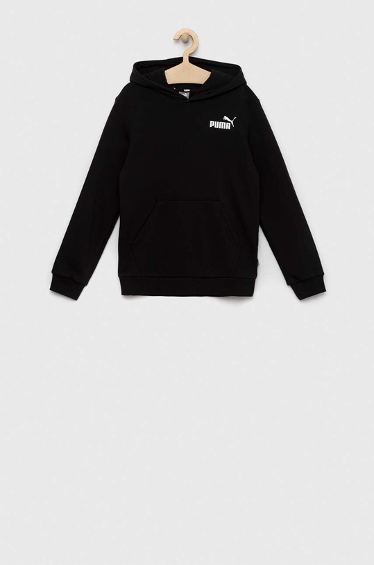 Dětská mikina Puma ESS Small Logo Hoodie TR B s kapucí černá 58697001.PPYX