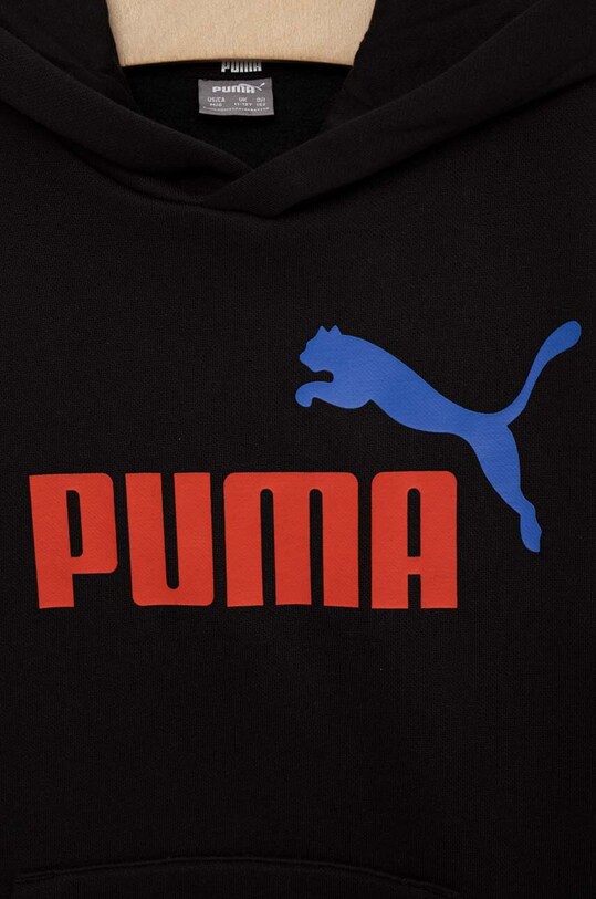 Κοριτσίστικα Παιδική μπλούζα Puma ESS+ 2 Col Big Logo Hoodie FL B 58698761.PPYX μαύρο