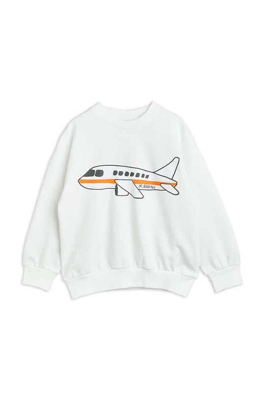Детская хлопковая кофта Mini Rodini 2322012310 белый SS23