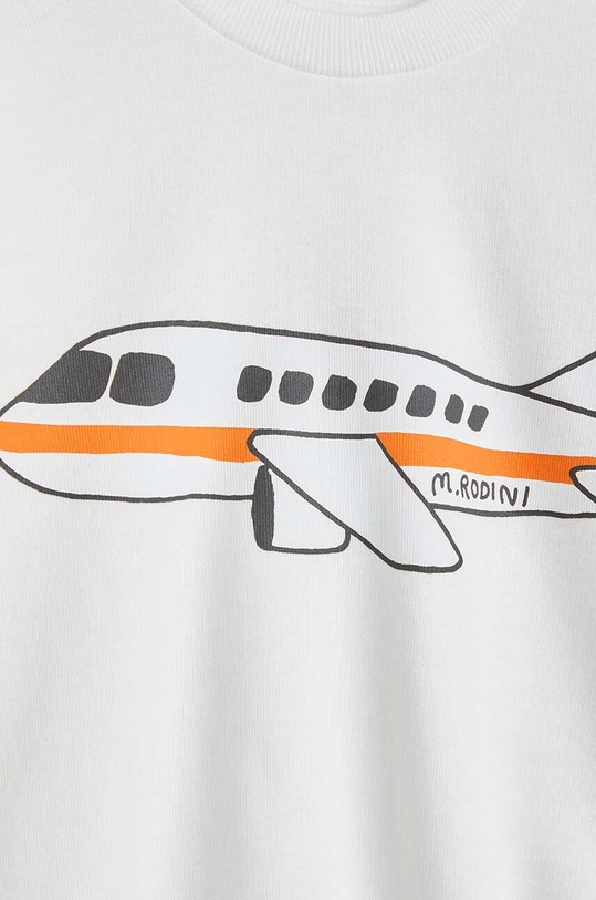 Mini Rodini bluza bawełniana dziecięca 2322012310 biały
