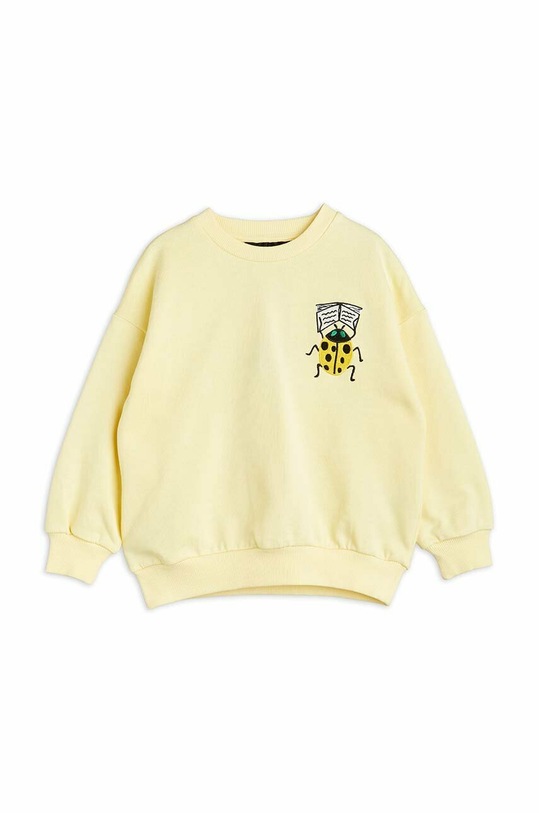 Mini Rodini bluza bawełniana dziecięca 2322014423 żółty SS23