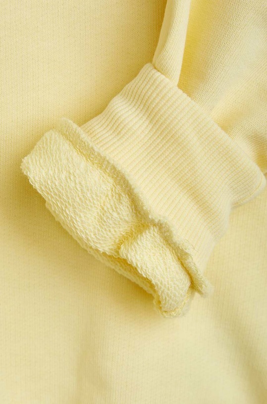 Mini Rodini bluza bawełniana dziecięca 2322014423 żółty