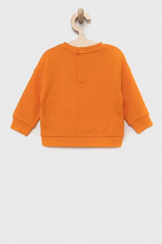 OVS bluza bawełniana niemowlęca 1685708.Boy.9.36months. pomarańczowy SS23