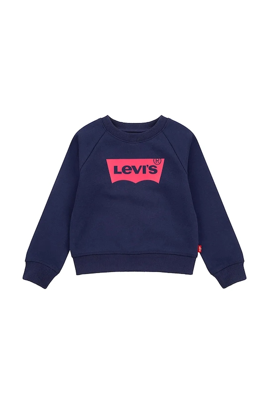 Levi's bluza bebe print bleumarin 1E6660