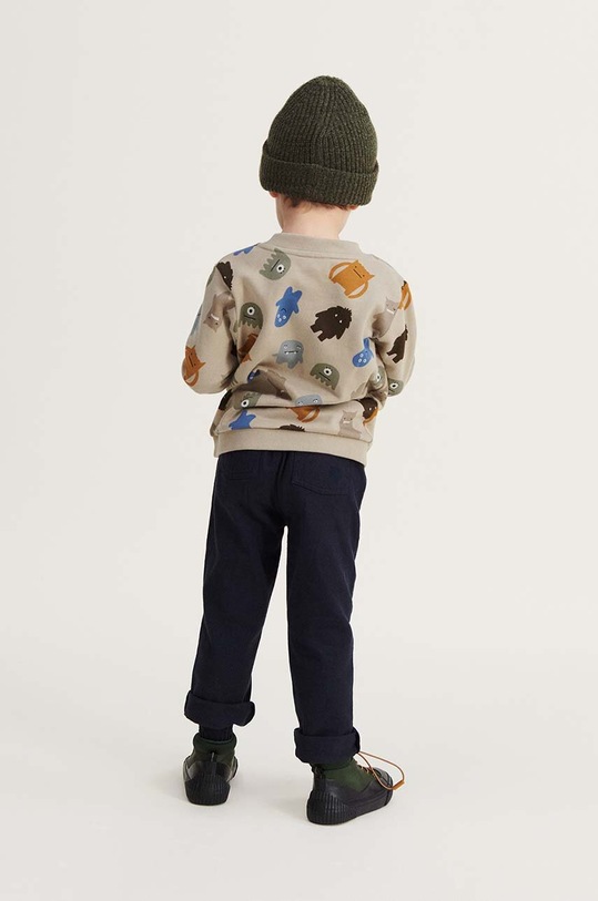 Παιδική βαμβακερή μπλούζα Liewood LW17218 μπεζ