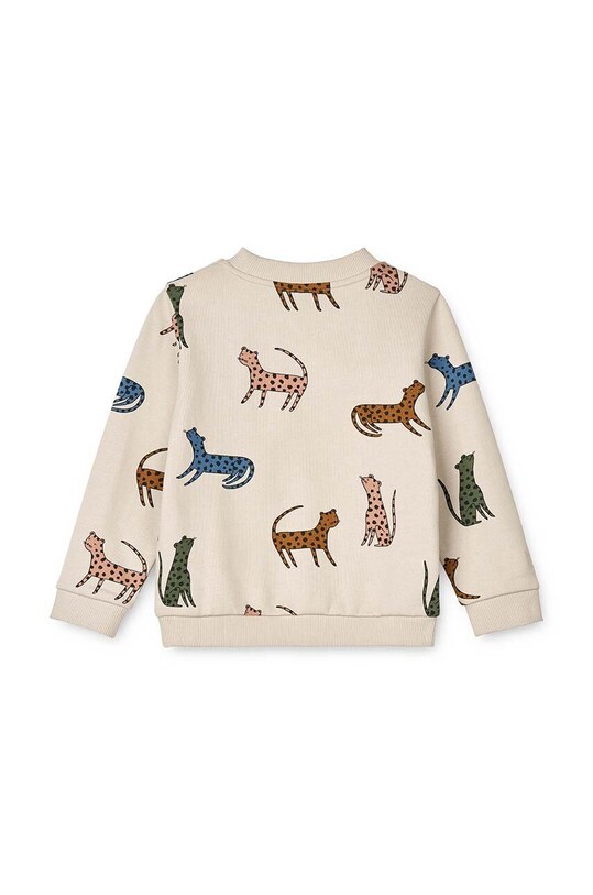 Liewood bluza bawełniana dziecięca LW17218 beżowy AW24