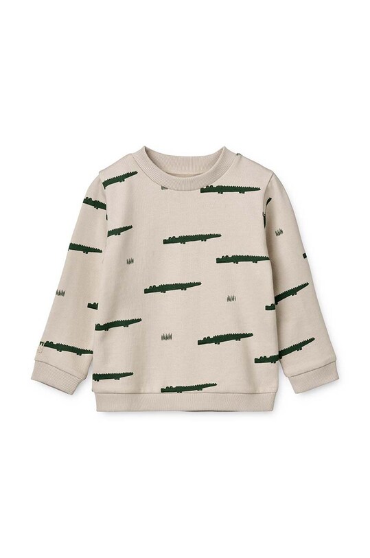 Детская хлопковая кофта Liewood LW17218 бежевый AW24