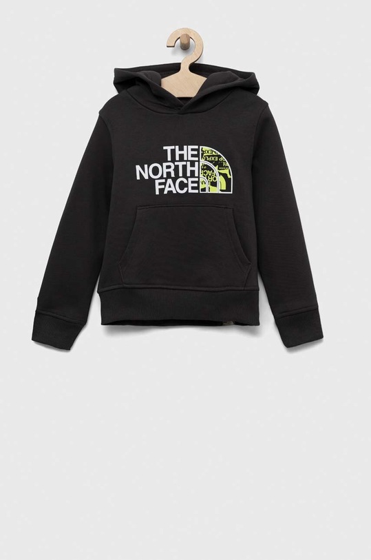 The North Face bluza copii print gri NF0A82EN