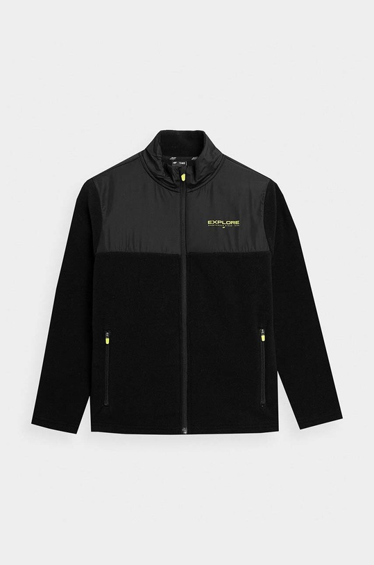 4F bluza dziecięca 4FJSS23TFLEM040 czarny SS23