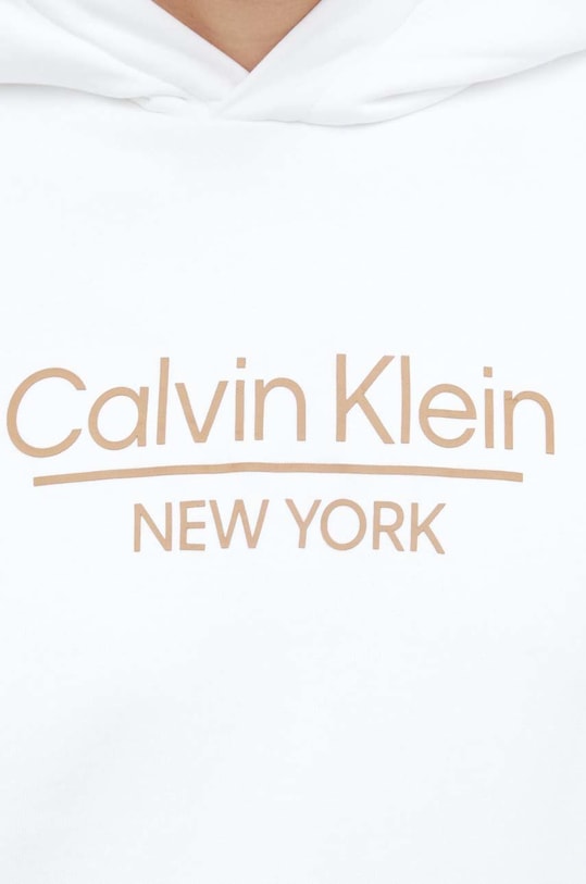 Calvin Klein bluza bawełniana K10K110747.PPYX biały