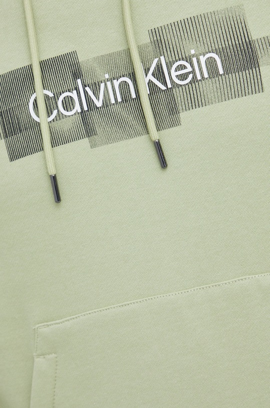 Calvin Klein bluza bawełniana K10K110761.PPYX zielony