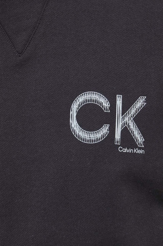 Calvin Klein bluza bawełniana K10K110751.PPYX czarny
