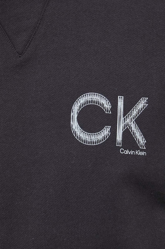 Calvin Klein bluza bawełniana K10K110751.PPYX czarny