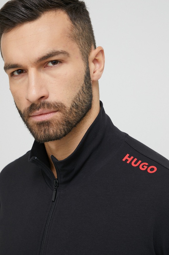 HUGO bluza czarny 50487782