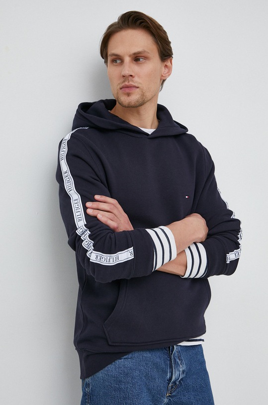 Хлопковая кофта Tommy Hilfiger хлопок тёмно-синий MW0MW29578.PPYX