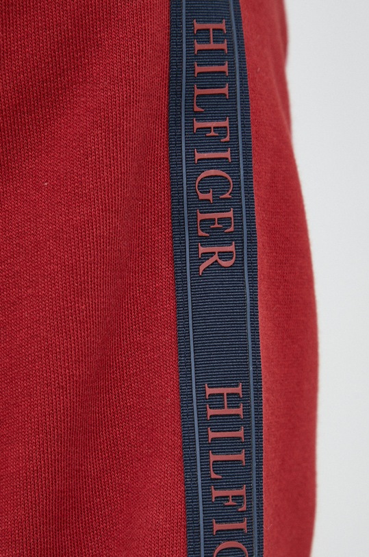 Tommy Hilfiger bluza bawełniana MW0MW29578.PPYX bordowy