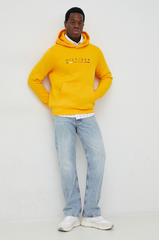 Mikina Tommy Hilfiger MW0MW29301.PPYX žlutá SS23