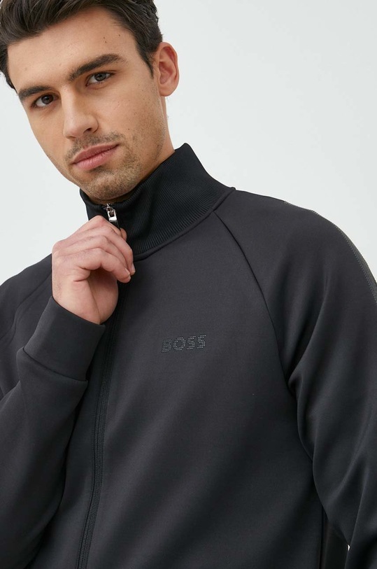 Pulover BOSS BOSS GREEN Brez kapuce črna 50485504