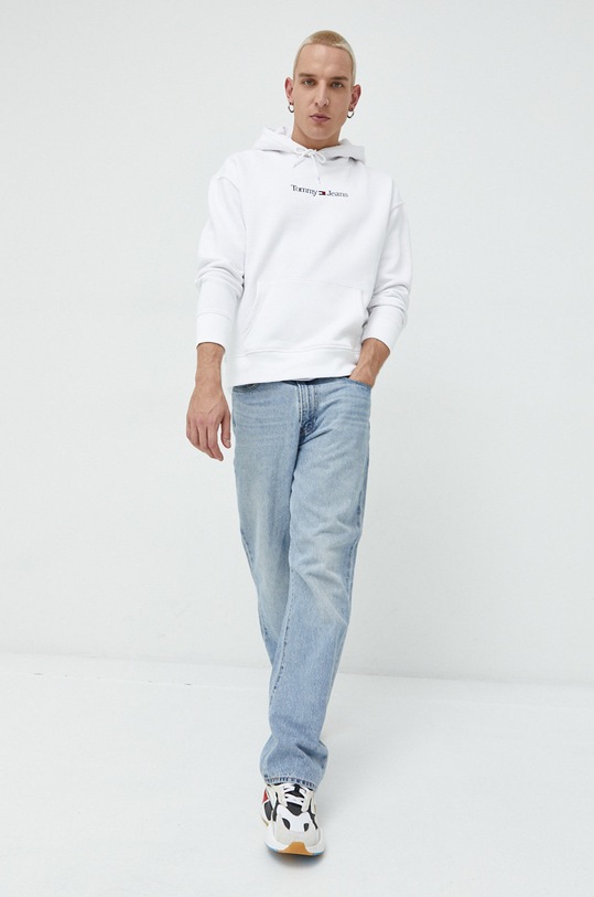 Tommy Jeans bluza DM0DM15013.PPYX alb SS23