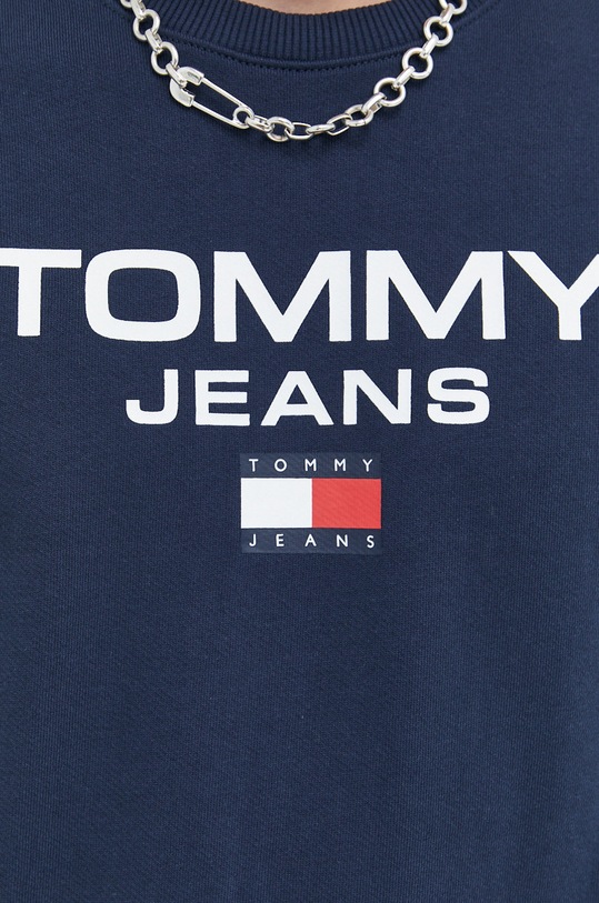 Tommy Jeans bluza bawełniana DM0DM15688.PPYX granatowy