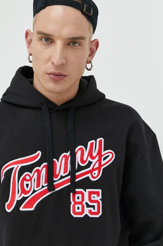 Mikina Tommy Jeans čierna DM0DM15711.PPYX