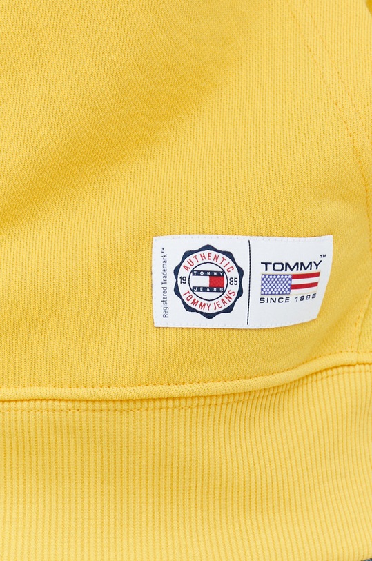 Tommy Jeans bluza bawełniana DM0DM15686.PPYX żółty