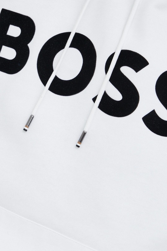 BOSS bluza bawełniana 50485316 biały