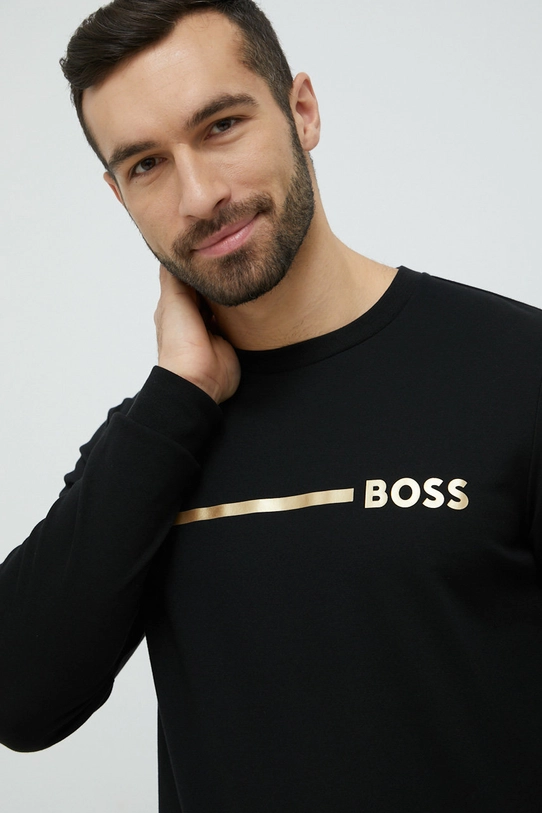 BOSS bluza lounge czarny 50485948