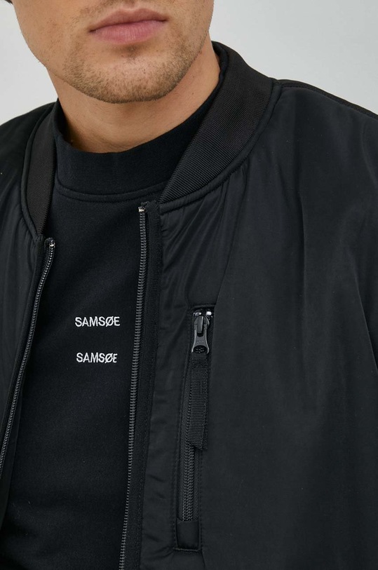 Μπουφάν bomber Samsoe Samsoe M22400010 μαύρο