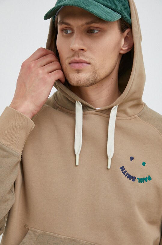 PS Paul Smith bluza bawełniana beżowy M2R.961XM.K21169