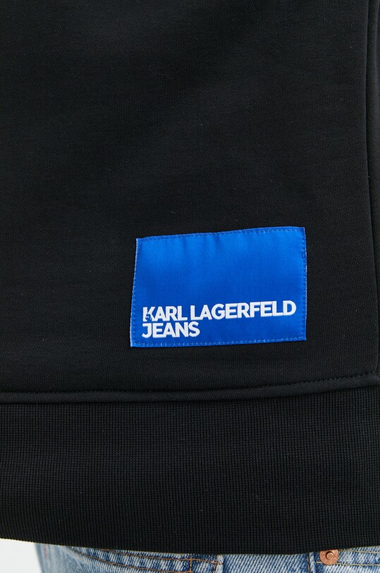 Karl Lagerfeld Jeans bluza 231D1802 negru
