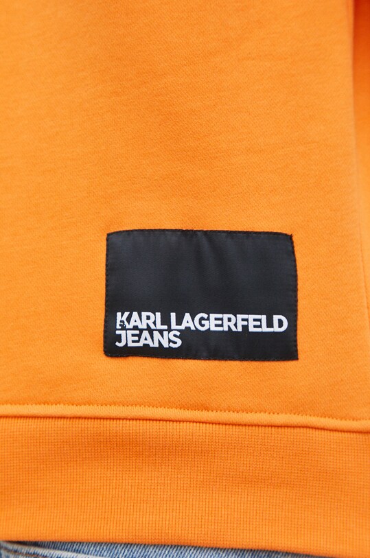 Karl Lagerfeld Jeans bluza 231D1804 portocaliu