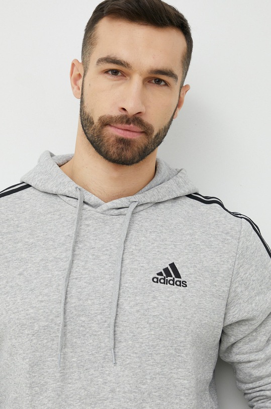 adidas bluza pozostałe szary GK9084