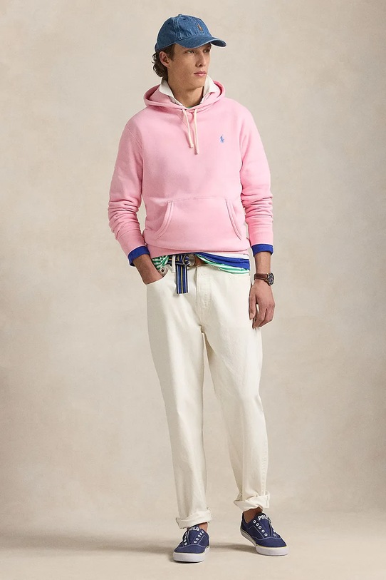 Odzież Polo Ralph Lauren bluza 710766778 różowy