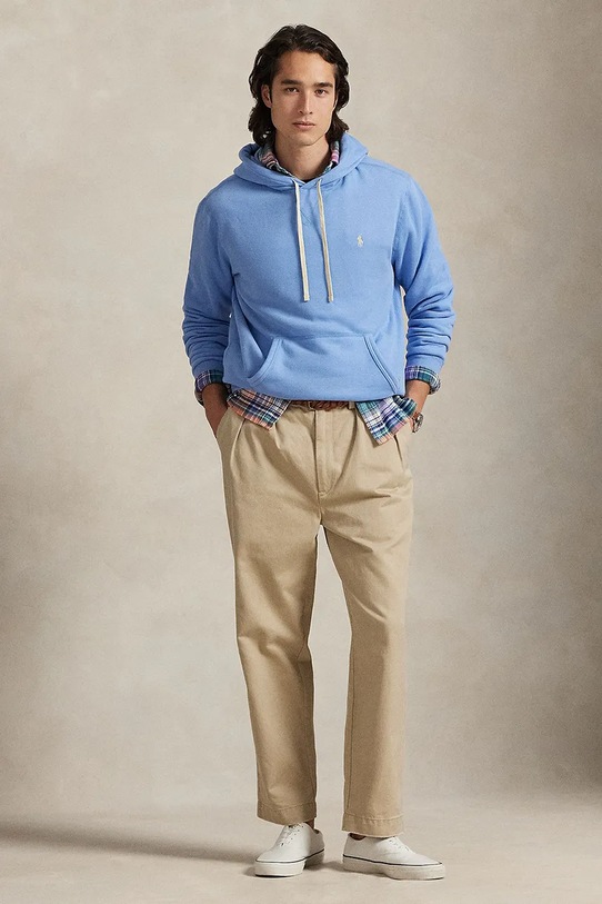 Odzież Polo Ralph Lauren bluza 710766778 niebieski