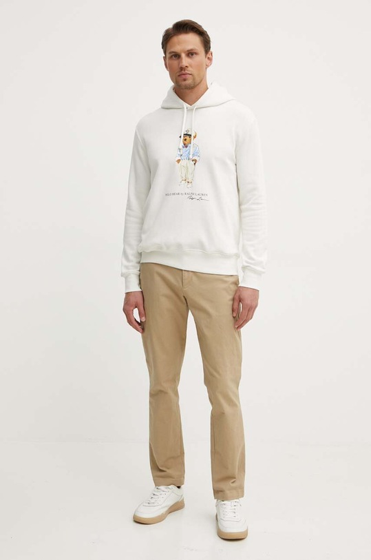Mikina Polo Ralph Lauren 710853309 biela SS24