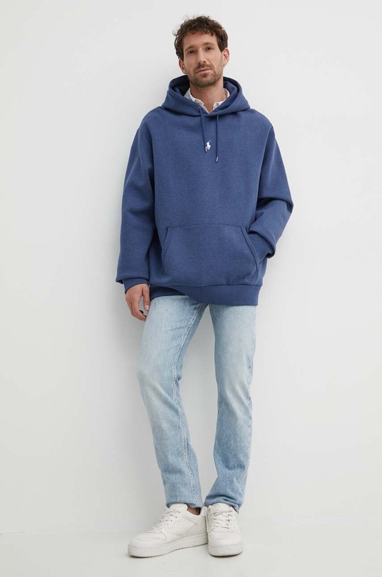 Mikina Polo Ralph Lauren 710881506 tmavomodrá AW23