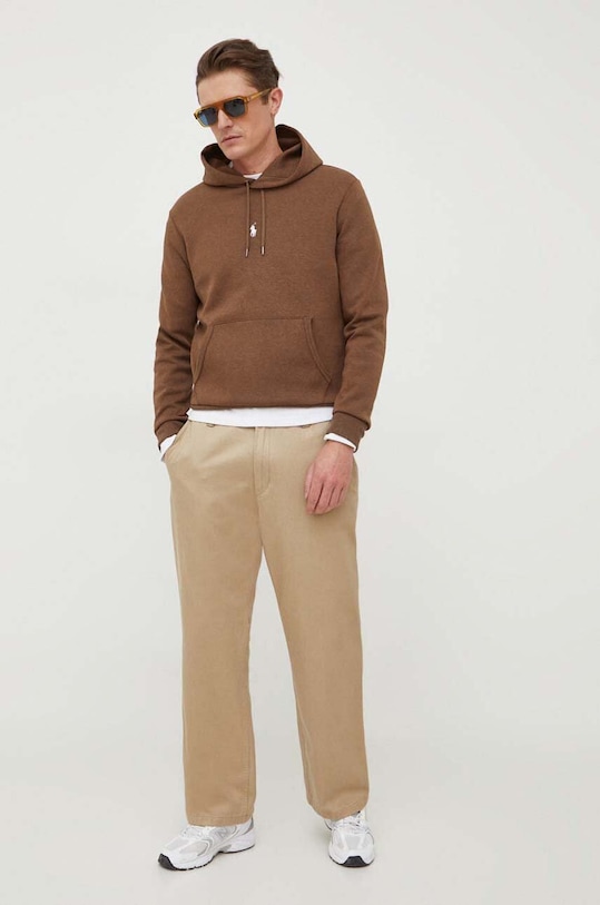 Polo Ralph Lauren bluza 710881506 brązowy AW23