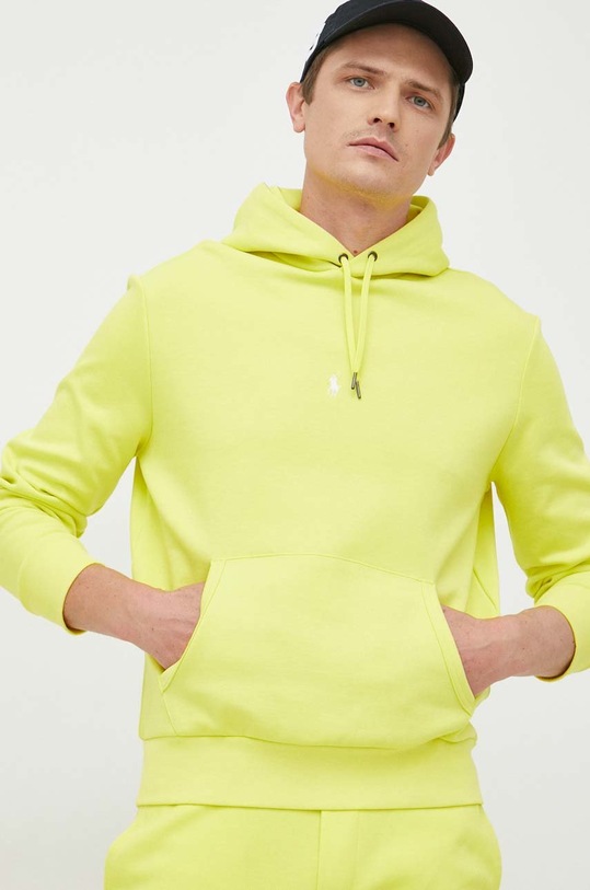Polo Ralph Lauren bluza z kapturem żółty 710881506