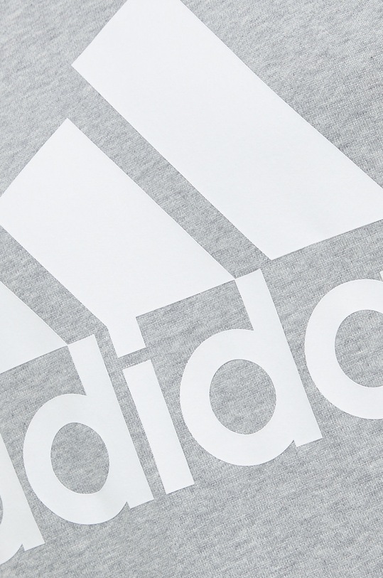 Bavlněná mikina adidas IC9326 šedá