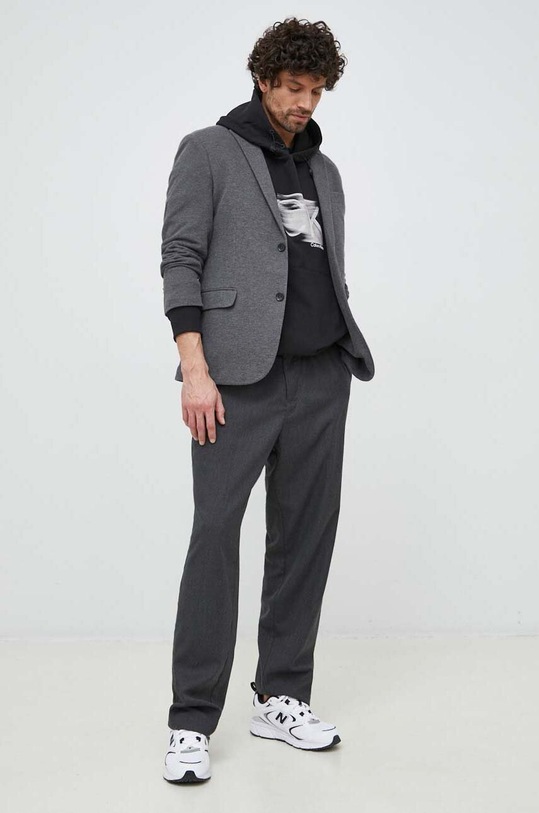 Calvin Klein bluza bawełniana K10K111109.PPYX czarny SS23