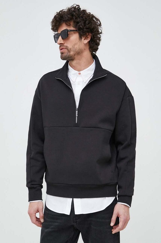 Μπλούζα Calvin Klein μαύρο K10K111419.PPYX