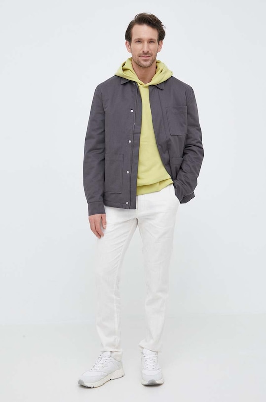 Calvin Klein bluza bawełniana K10K110606.PPYX zielony SS23