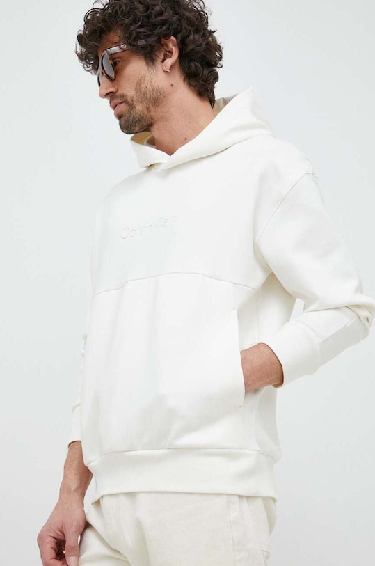 Μπλούζα Calvin Klein K10K108058.PPYX μπεζ