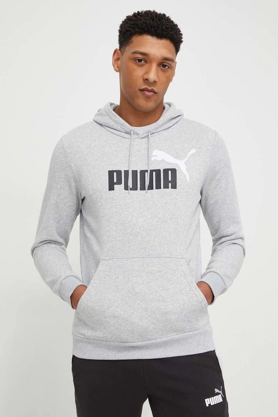 Puma bluza z kapturem szary 586765