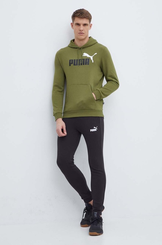 Mikina Puma 586765 zelená SS24