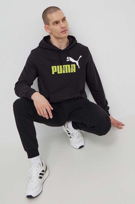 Puma bluză melanj negru 586765